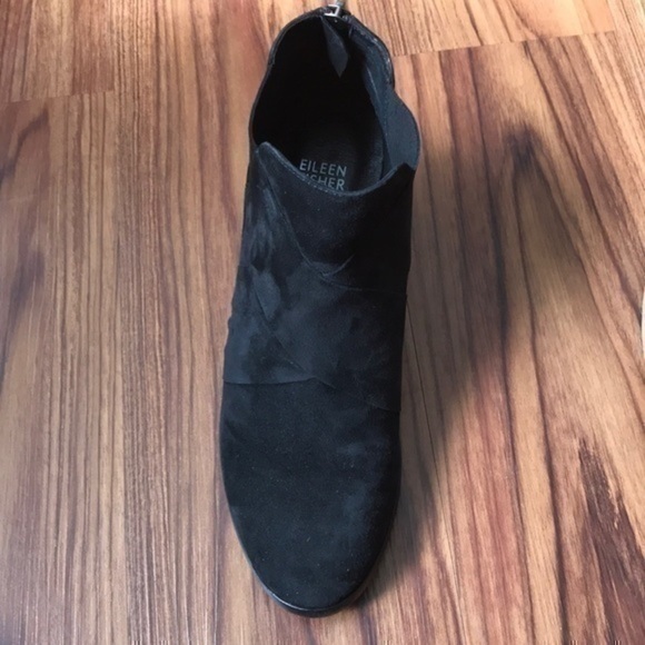 Eileen Fisher beautiful black booties size 7.5. Used - Picture 5 of 7